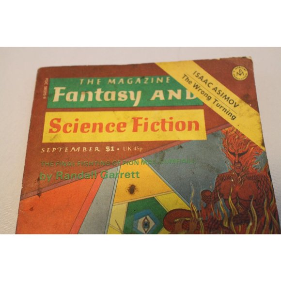 Vintage The Magazine Fantasy and Science Fiction Isaac Asimov - Picture 2 of 7